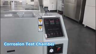 Δοκιμή αντοχής στη διάβρωση θαλάμου δοκιμής ψεκασμού αλατιού ASTM B117