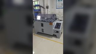 Δοκιμή αντοχής στη διάβρωση θαλάμου δοκιμής ψεκασμού αλατιού (35℃-55℃)