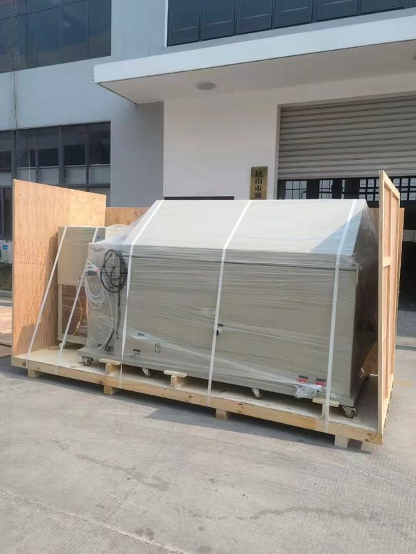 ASTM B117 Θάλαμος δοκιμής ψεκασμού αλατιού Ανώτερης απόδοσης Ευρύ εύρος θερμοκρασίας Μέγεθος Επιλέξτε